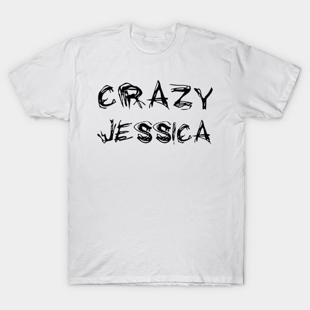 Crazy Jessica T-Shirt by BjornCatssen